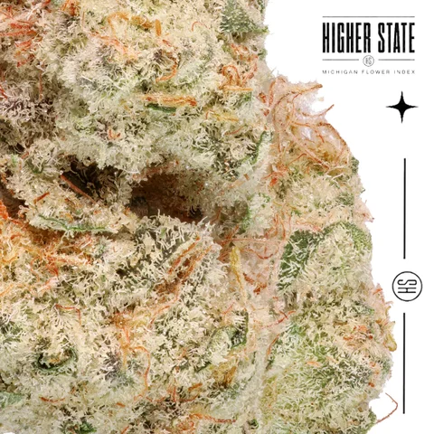 Peaches N Cream by Guerilla Grown — macro detail