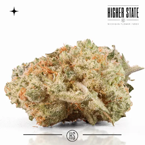 Peach Breath by Green Ganja — whole flower